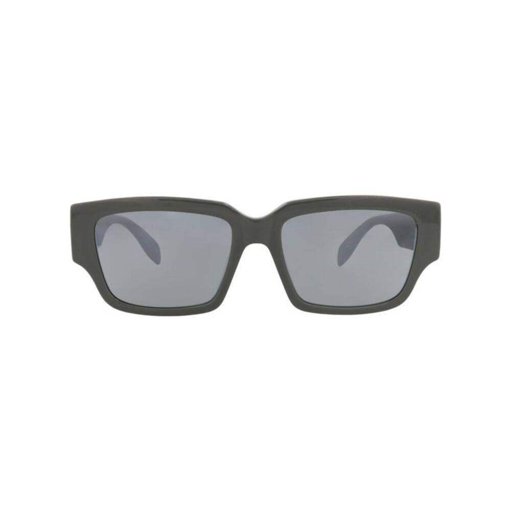 Alexander McQueen Square-Frame Recycled Acetate Sunglasses Grey Mens